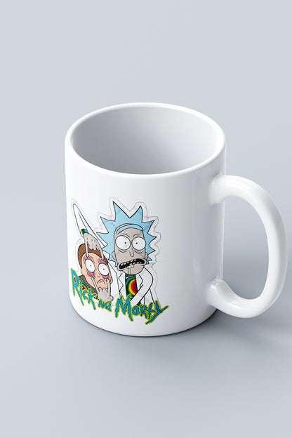 "rick And Morty" Baskılı Hediye Kupa Bardak - Sevgililer Günü Hediye