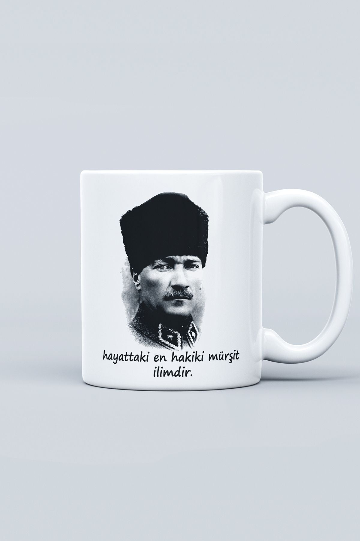 "Atatürk" Baskılı Kupa Bardak C