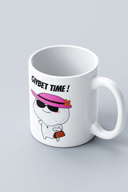 "gıybet Time" Baskılı Kupa Bardak - Sevgililer Günü Hediye