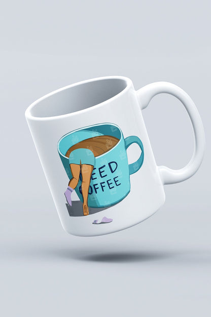 "need Coffee" Baskılı Kupa Bardak - Sevgililer Günü Hediye